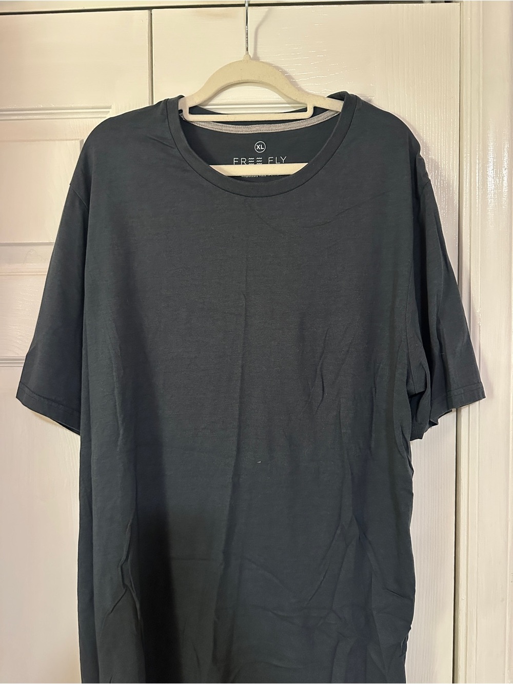 Men's Freefly T-Shirt — Charcoal/Blue tint